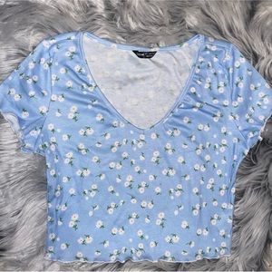 Floral Crop Top